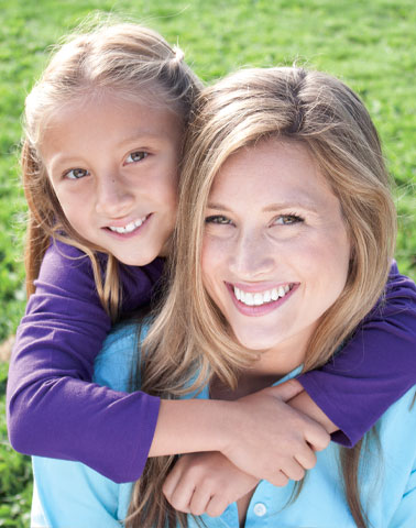 mother daughter after dentist Channing Dental Berkeley, CA